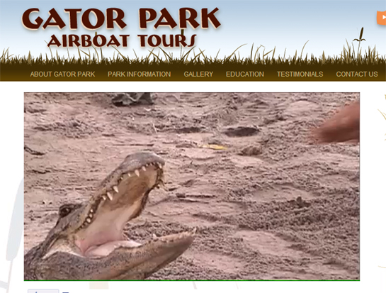  gatorpark et ballade aéroglisseur