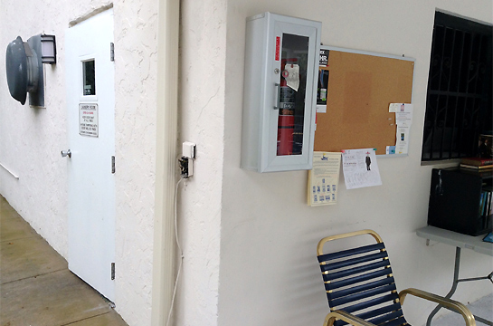 entree Buanderie situation